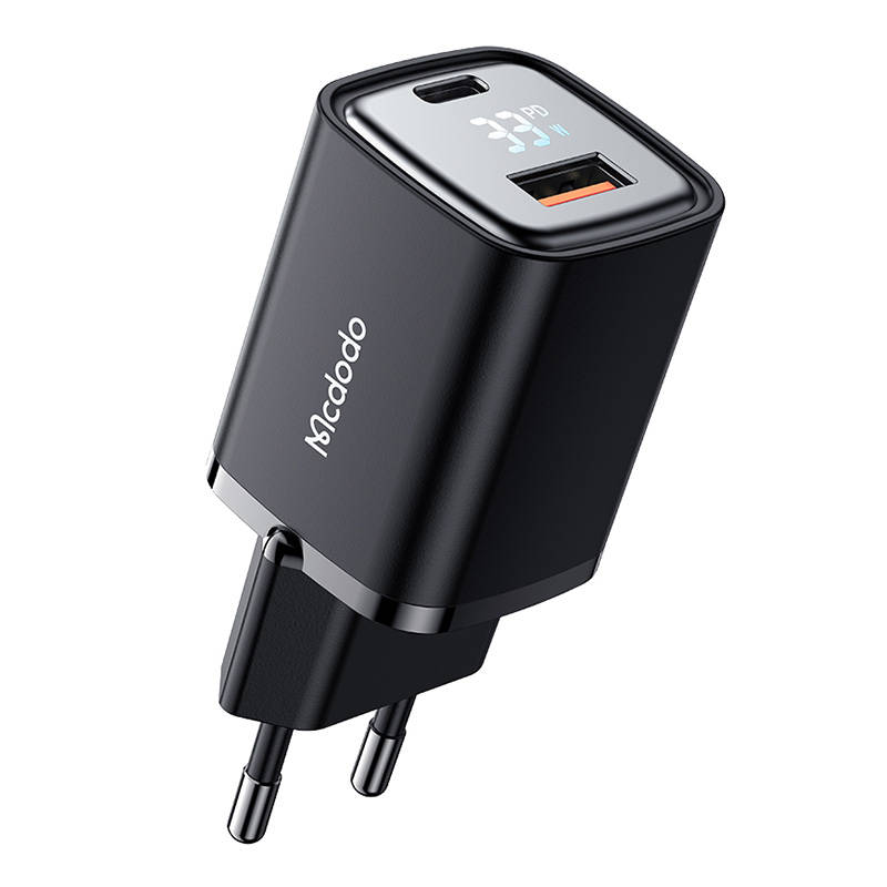 Charger McDodo CH-1701 33W with display (black) Charger McDodo CH-1701 33W with display (black)