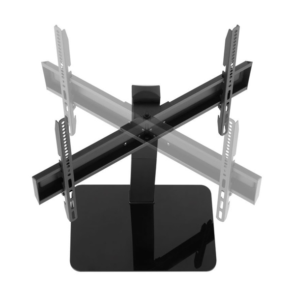 Equip   650612 37"-70"  állítható magasság forgatható TV/Monitor állvány Fekete 