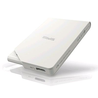 1TB 2.5" Silicon Power Stream S03 USB 3.0 külső winchester fehér (SP010TBPHDS03S3W)