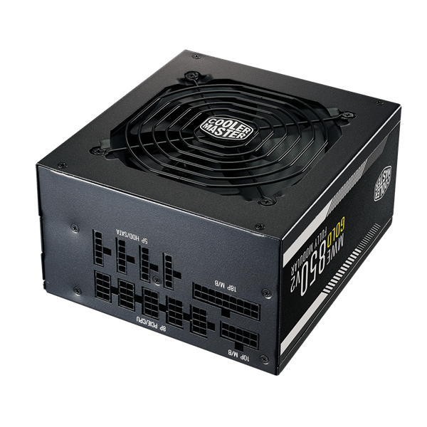 COOLER MASTER Moduláris MWE 850W 12cm 80+ Gold V2 Tápegység 