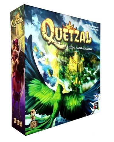 Gémklub Quetzal: A szent madarak városa magyar nyelvű társasjáték (19913182)