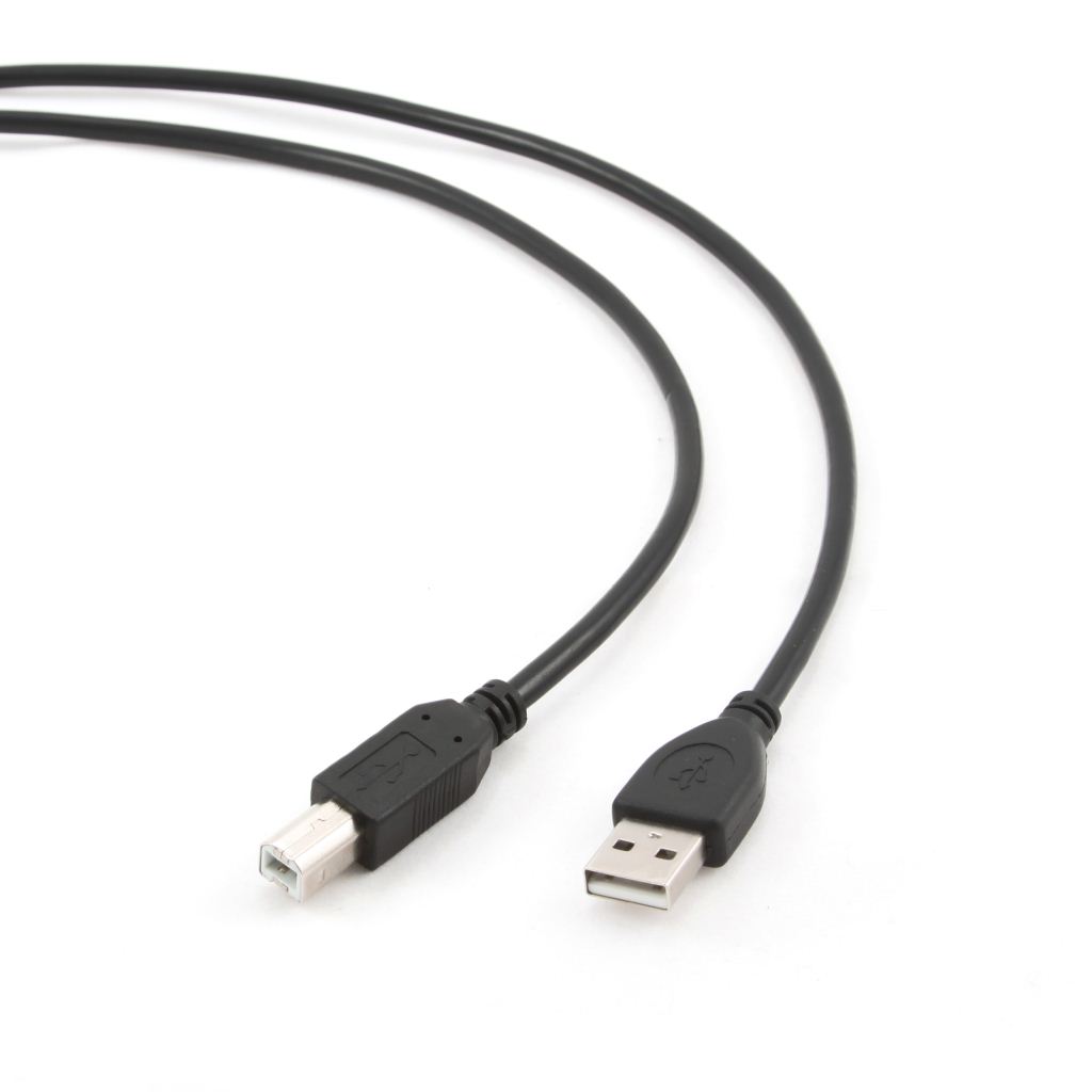 Gembird Cablexpert USB A-B printer kábel 4.5m fekete (CCP-USB2-AMBM-15) Gembird Cablexpert USB A-B printer kábel 4.5m fekete (CCP-USB2-AMBM-15)