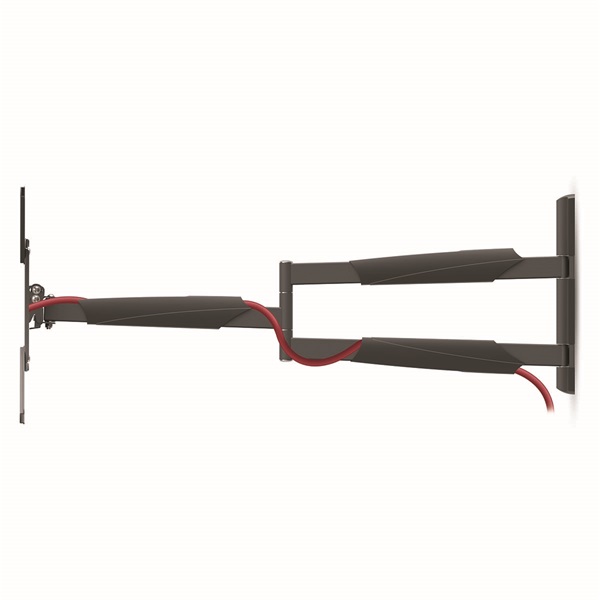 Nedis TVWM1790BK 13"-86"  LCD TV / monitor fali tartókonzol, maximum 60 kg, forgatható dönthető, 3 forgáspont