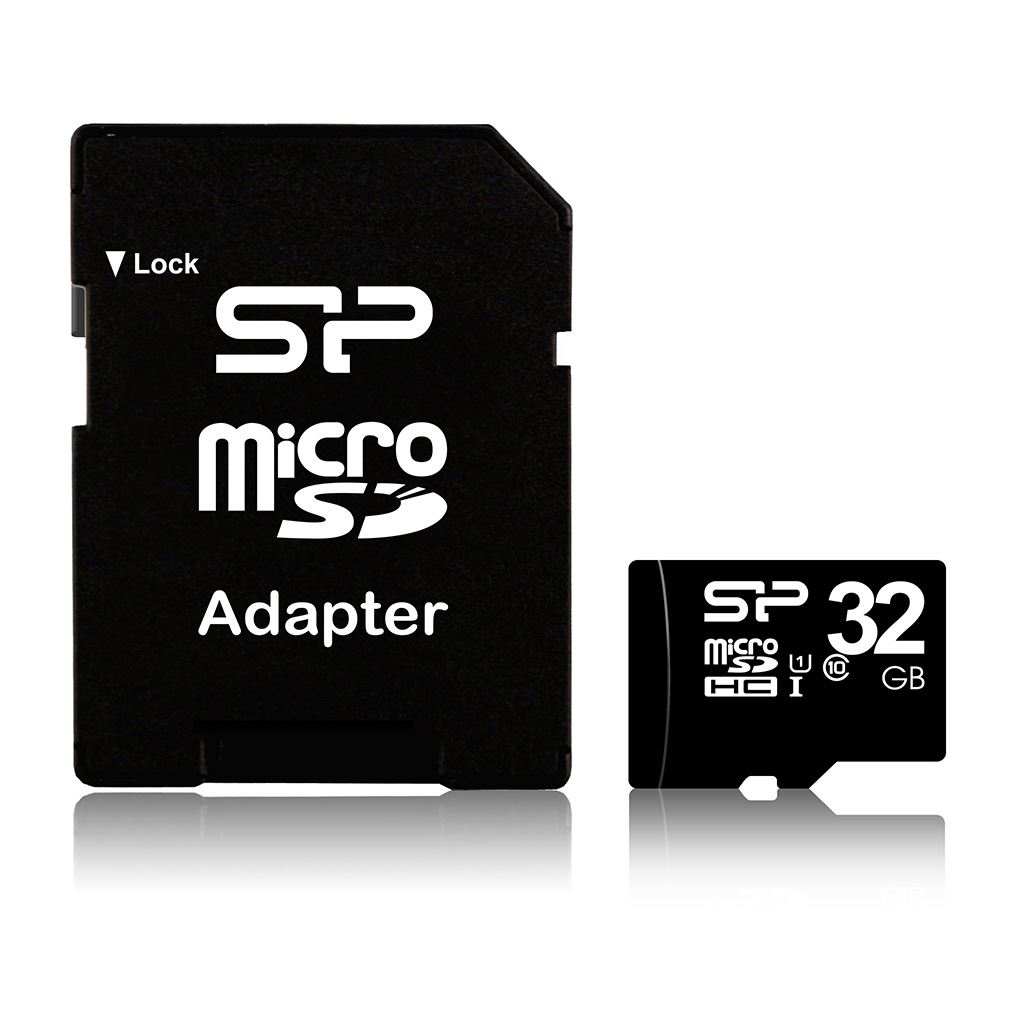 32GB microSDHC Silicon Power CL10 + adapter (SP032GBSTH010V10SP) 32GB microSDHC Silicon Power CL10 + adapter (SP032GBSTH010V10SP)