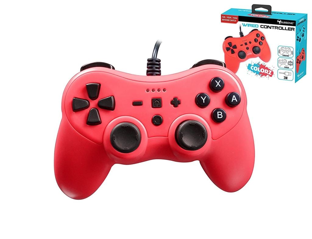 Subsonic Nintendo Switch kontroller piros (SA5488-2) Subsonic Nintendo Switch kontroller piros (SA5488-2)