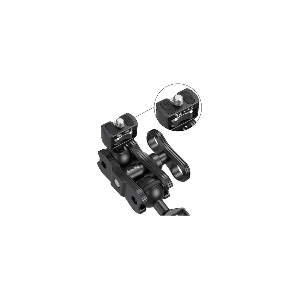SMALLRIG Articulating Arm with Double Ballheads 1/4’’ Screw 