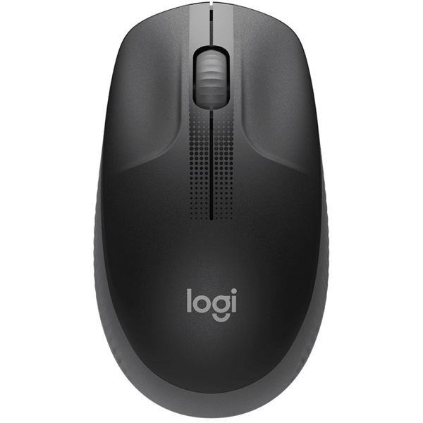 Logitech M190 teljes méretű vezeték nélküli optikai egér sötétszürke-fekete (910-005905) Logitech M190 teljes méretű vezeték nélküli optikai egér sötétszürke-fekete (910-005905)