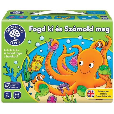Orchard Toys Fogd ki és számold meg társasjáték (HU002) Orchard Toys Fogd ki és számold meg társasjáték (HU002)