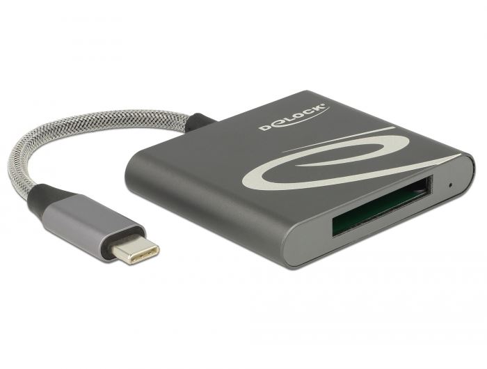 Delock 91746 USB Type-C kártyaolvasó XQD 2.0 memóriakártyákhoz Delock 91746 USB Type-C kártyaolvasó XQD 2.0 memóriakártyákhoz