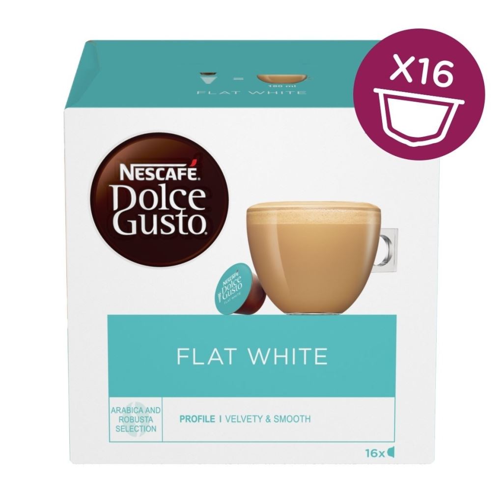 Nescafé Dolce Gusto Flat White kapszula 16db (12396486) Nescafé Dolce Gusto Flat White kapszula 16db (12396486)
