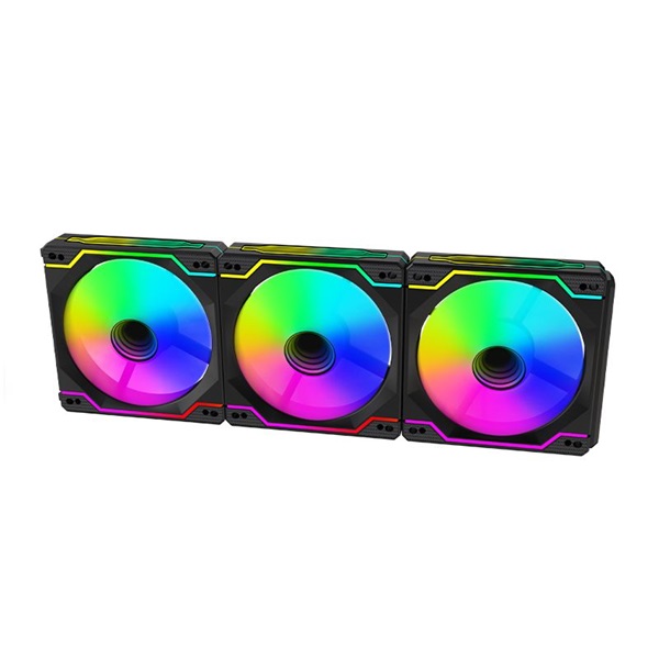 Ventaris VGCF120-2F Tempest RGB számítógép ventilátor 2/CS Ventaris VGCF120-2F Tempest RGB számítógép ventilátor 2/CS