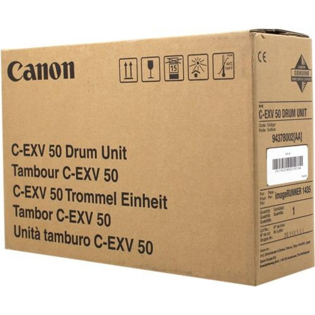 Canon C-EXV50 Dobegység Fekete 35.500 oldal kapacitás