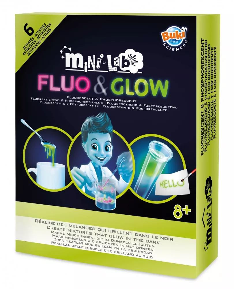 Buki Mini Lab Foszforeszkáló és világító készlet (BUKI3011)