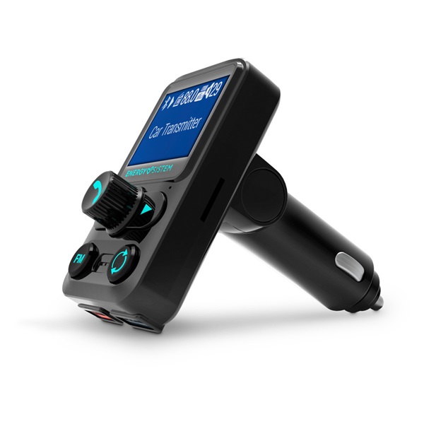 Energy Sistem Car Transmitter Fm Xtra Kihangosító és Transzmitter Black