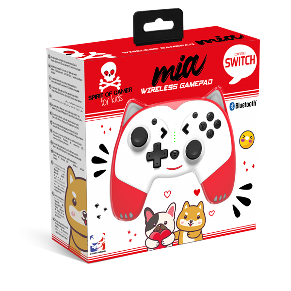 Spirit of Gamer   MIA  Nintendo Switch Gamepad Vezeték Nélküli