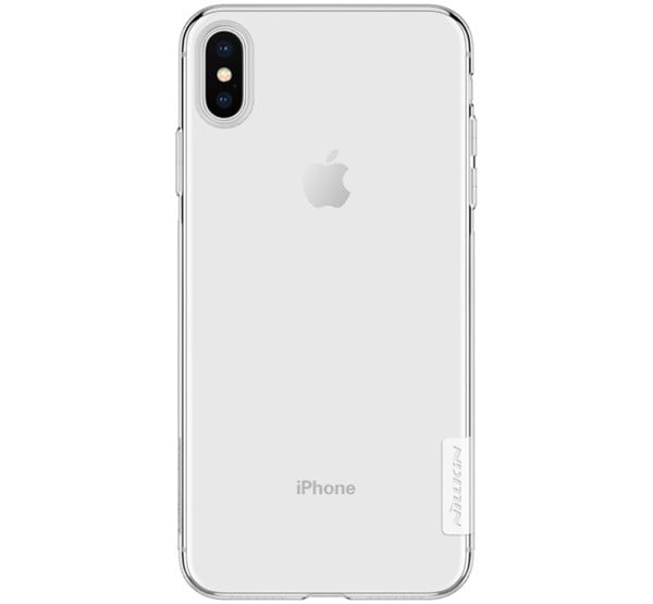 NILLKIN NATURE szilikon telefonvédő (0.6 mm, ultravékony) ÁTLÁTSZÓ [Apple iPhone XS Max 6.5]