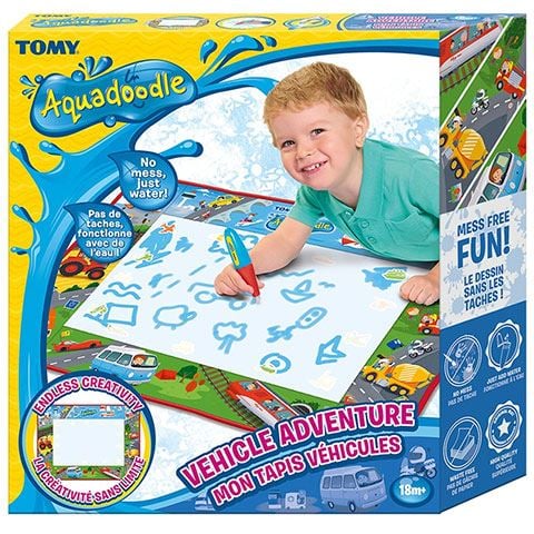 Tomy Aquadoodle Járműves rajzszőnyeg 75x55cm (E73268)