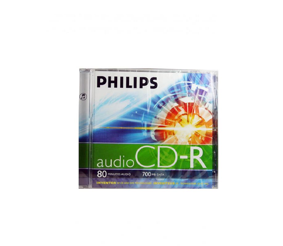 Philips CD-R Audio 80'/700MB zenei lemez Philips CD-R Audio 80'/700MB zenei lemez