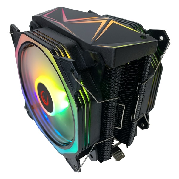 Rampage  OCTAGON C60  max dB  96,84 m3/h 4 pin csatlakozó  2x12cm CPU Cooler  