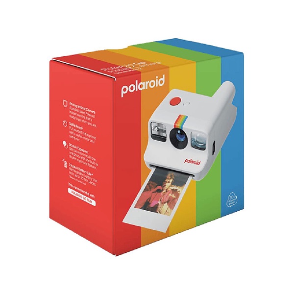 Polaroid GO gen2 analog instant fényképezőgép Fehér Polaroid GO gen2 analog instant fényképezőgép Fehér