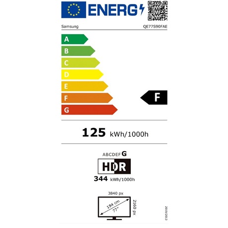 Samsung QE77S90FAEXXH UHD OLED SMART TV