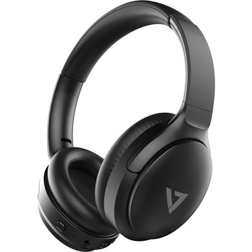 V7 HB800ANC Bluetooth fejhallgató fekete