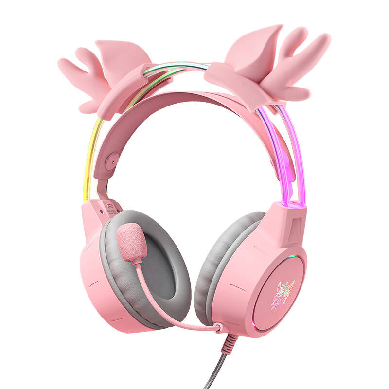 ONIKUMA X15Pro Gaming Headphones Pink 