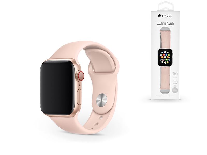 Devia ST324840 iWatch karpánt 40mm rózsaszín Devia ST324840 iWatch karpánt 40mm rózsaszín