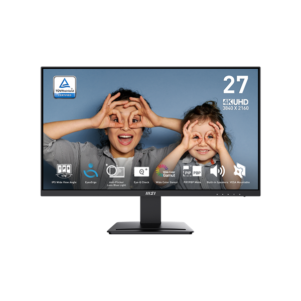 MSI Business PRO MP273U 27" UHD 3840x2160 IPS 60Hz Monitor MSI Business PRO MP273U 27" UHD 3840x2160 IPS 60Hz Monitor