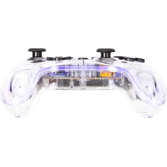 GP MARVO Ghost 40  - vezeték nélküli kontroller - átlátszó - RGB világítás