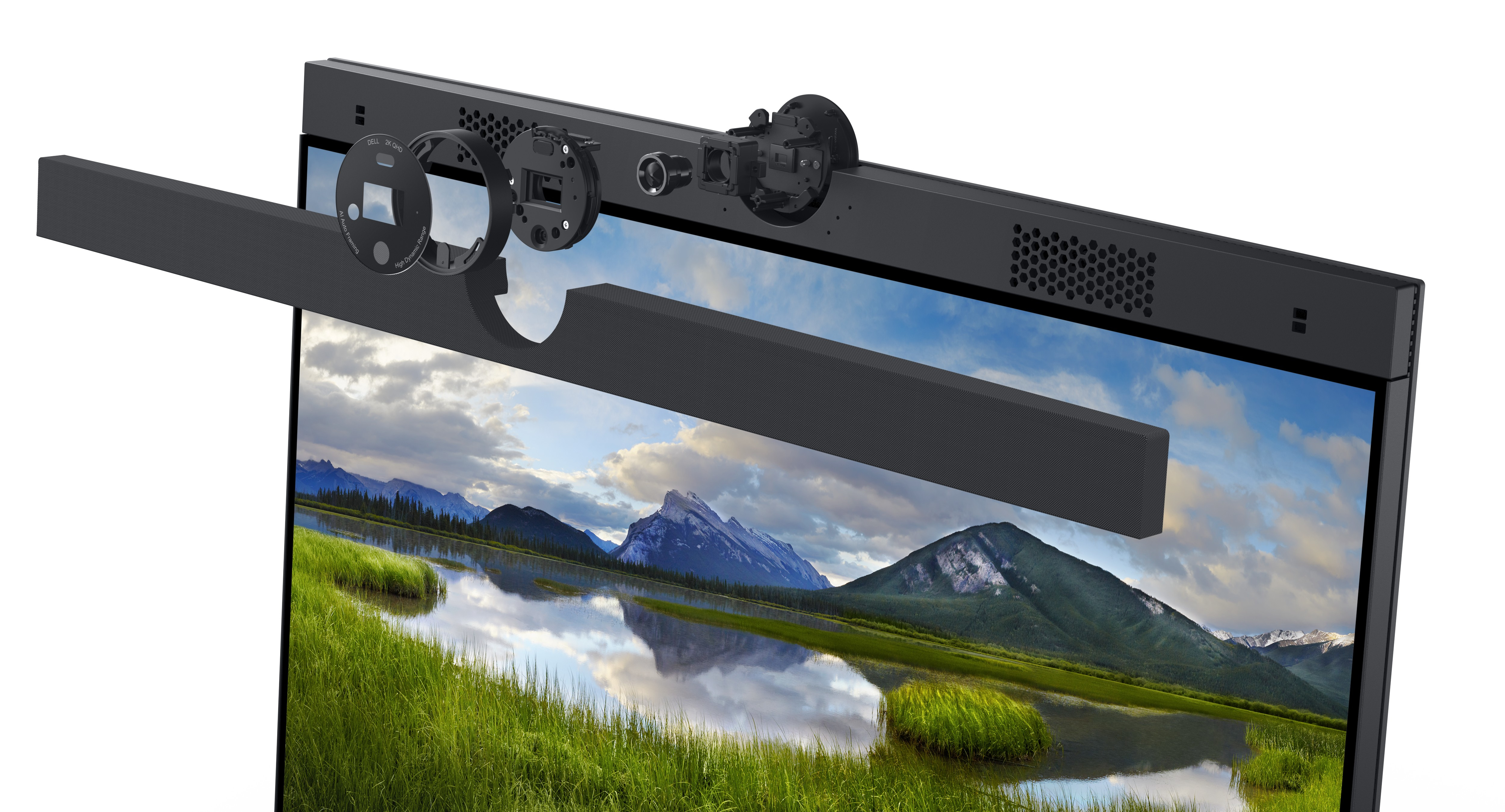 DELL 23.8" P2424HEB videokonferencia monitor - 1920x1080, FHD, IPS, Hangszóró, Fekete-ezüst