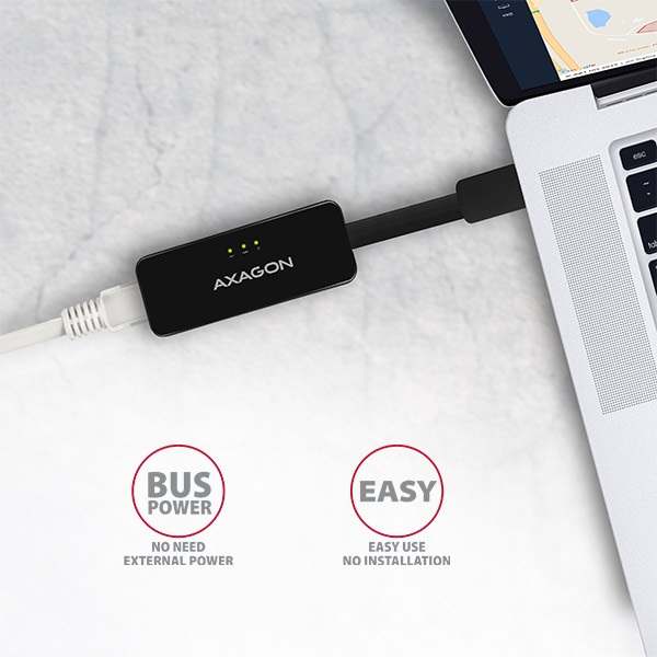 Axagon USB2.0 Fast Ethernet hálózati adapter (ADE-XR)
