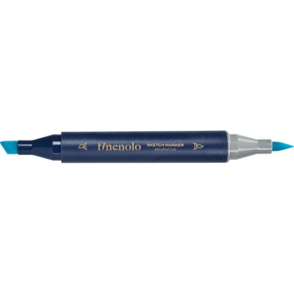 Deli Finenolo 63 - Cerulean Blue kétvégű permanent ART marker Deli Finenolo 63 - Cerulean Blue kétvégű permanent ART marker