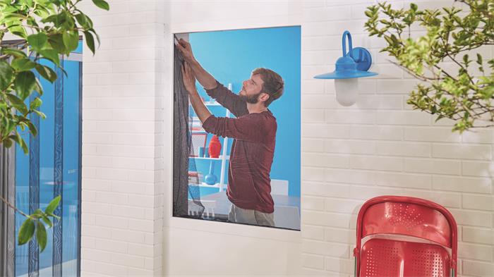 TESA Comfort ablakra öntapadó  1,3 x 1,5 m Szúnyogháló  Fehér