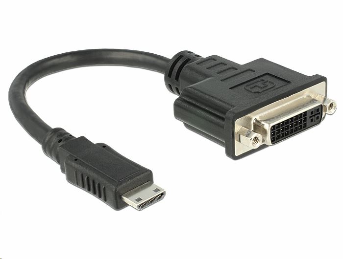 DeLock 65564 mini HDMI apa -> DVI apa adapter