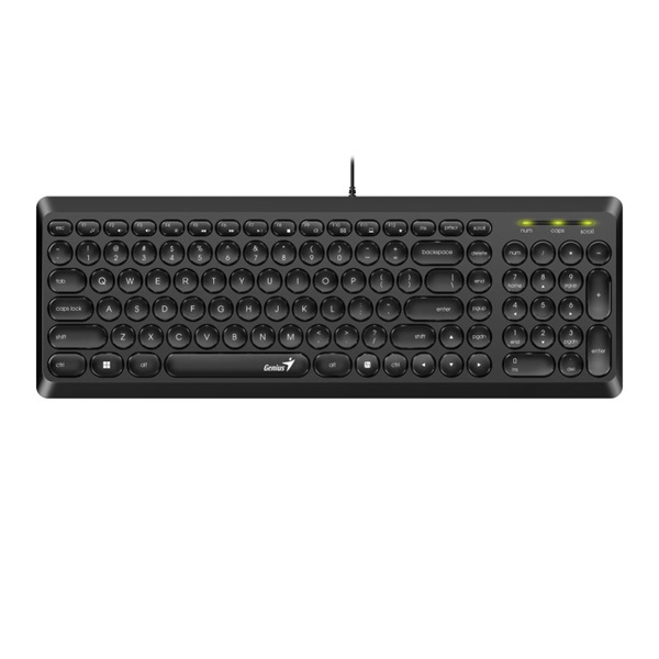 Genius SlimStar Q200 billentyűzet fekete (31310020404) Genius SlimStar Q200 billentyűzet fekete (31310020404)