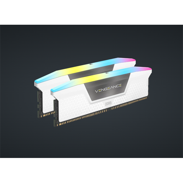 CORSAIR VENGEANCE RGB DDR5 Light Enhancement Kit Memória Fehér CORSAIR VENGEANCE RGB DDR5 Light Enhancement Kit Memória Fehér
