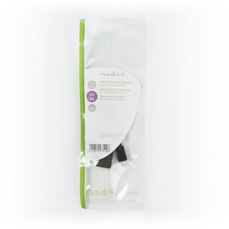 Nedis CCGP60515BK02 USB 2.0 OTG KÁBEL