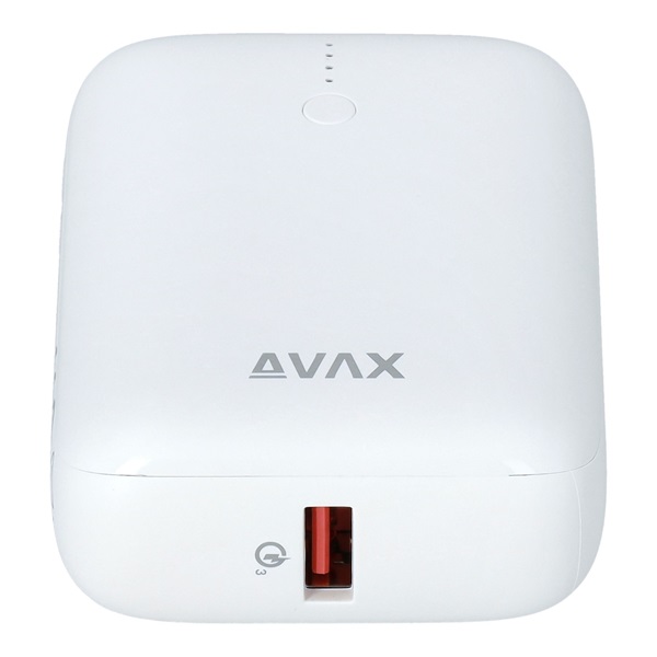 Avax PB105W Mini 10000mAh fehér powerbank