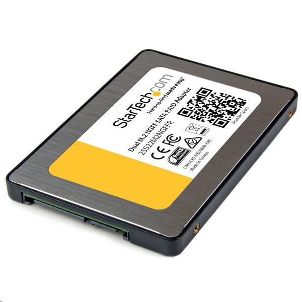 StarTech.com 2.5" M.2 SSD beépítő keret (25S22M2NGFFR)