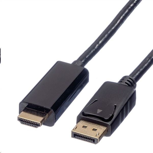 Roline DisplayPort - HDMI kábel 4K M/M 5m (11.04.5788-10) Roline DisplayPort - HDMI kábel 4K M/M 5m (11.04.5788-10)