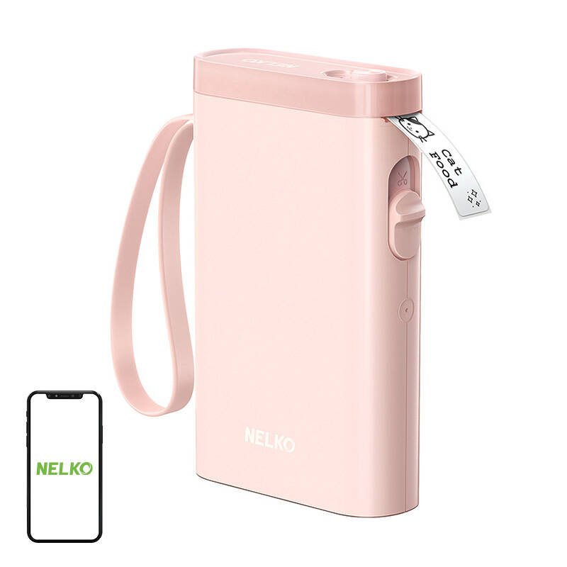 Nelko P21 Címkenyomtató Pink 