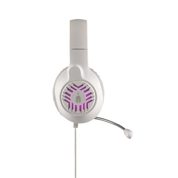 Spartan Gear - Medusa Wired fehér-szürke headset Spartan Gear - Medusa Wired fehér-szürke headset
