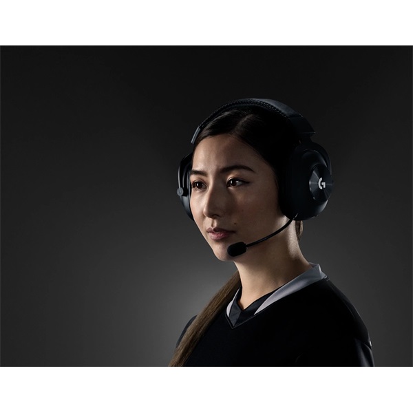 Logitech PRO X Wireless Lightspeed Gaming Headset zajszűrős fekete (981-000907)