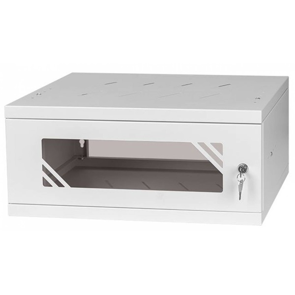 Stalflex 4U fali rack szekrény 19" 350mm szürke (RC19-4U-350GG)