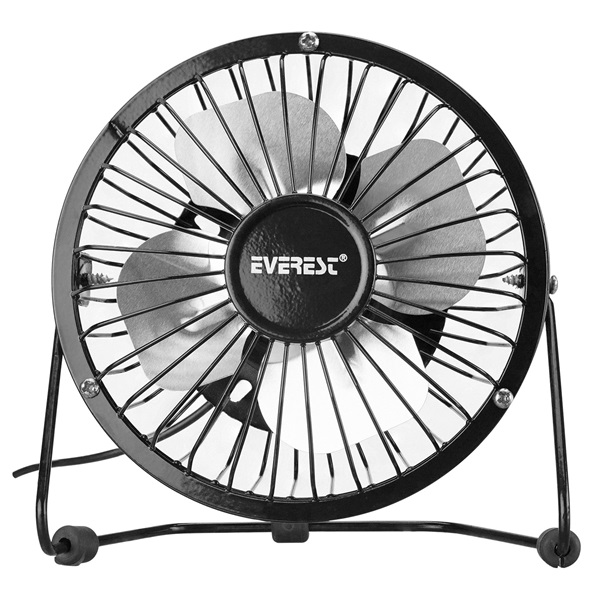 Everest EFN-482 fém USB Asztali Ventilátor Fekete Everest EFN-482 fém USB Asztali Ventilátor Fekete