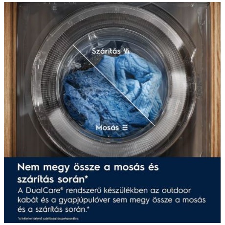 Electrolux EW7W2682E Gőz funkcióval mosó-szárítógép
