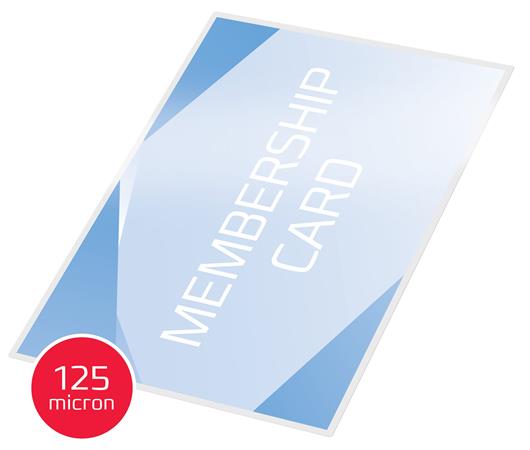 GBC 125 mikron 67x99mm Meleglamináló fólia