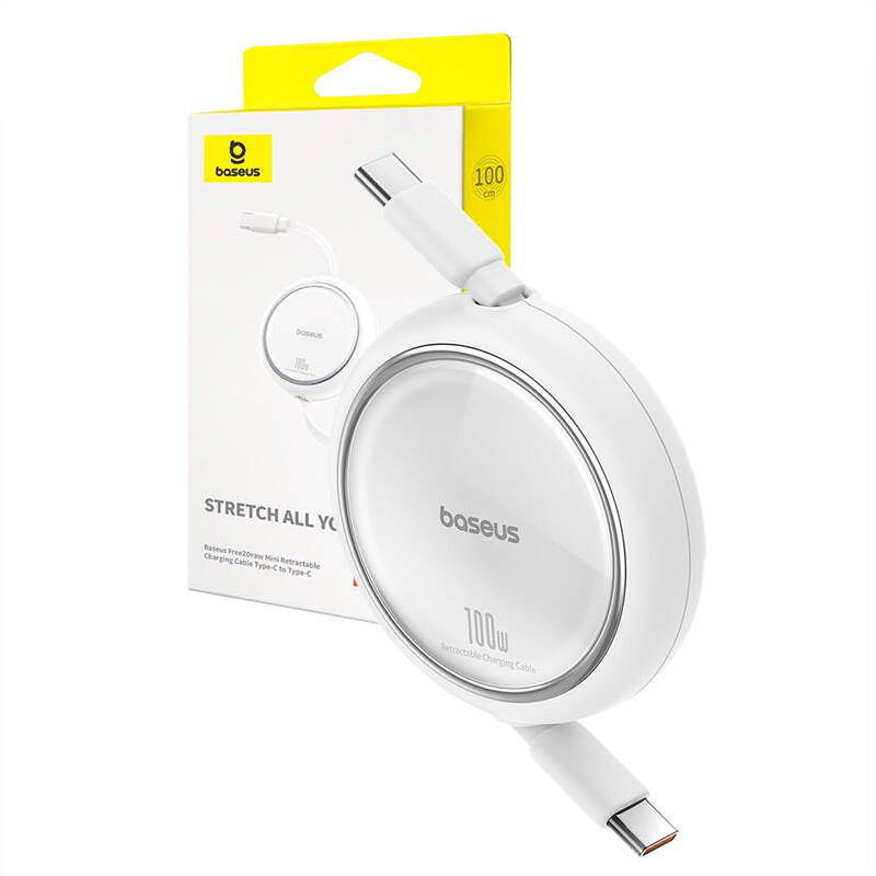 Baseus Free2Draw USB-C – USB-C kábel, PD, 100 W, 1 m