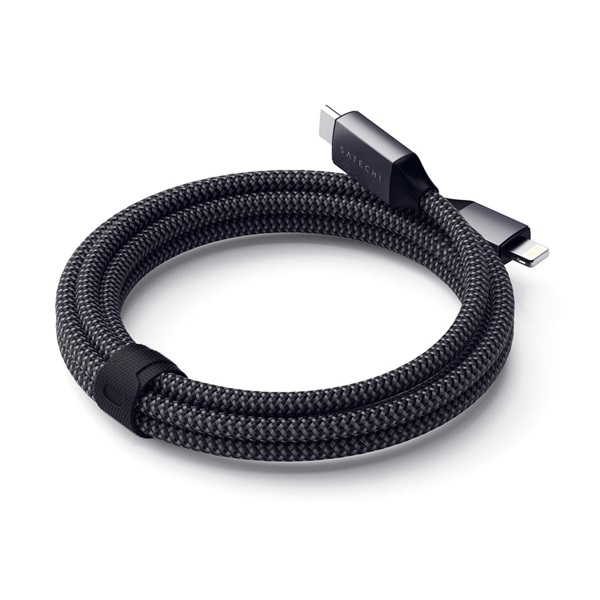 Satechi ST-TCL18M 1,8m Type-C - Lightning asztroszürke kábel Satechi ST-TCL18M 1,8m Type-C - Lightning asztroszürke kábel